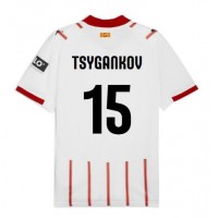 Girona Viktor Tsyhankov #15 Hjemmedrakt 2025-26 Kortermet
